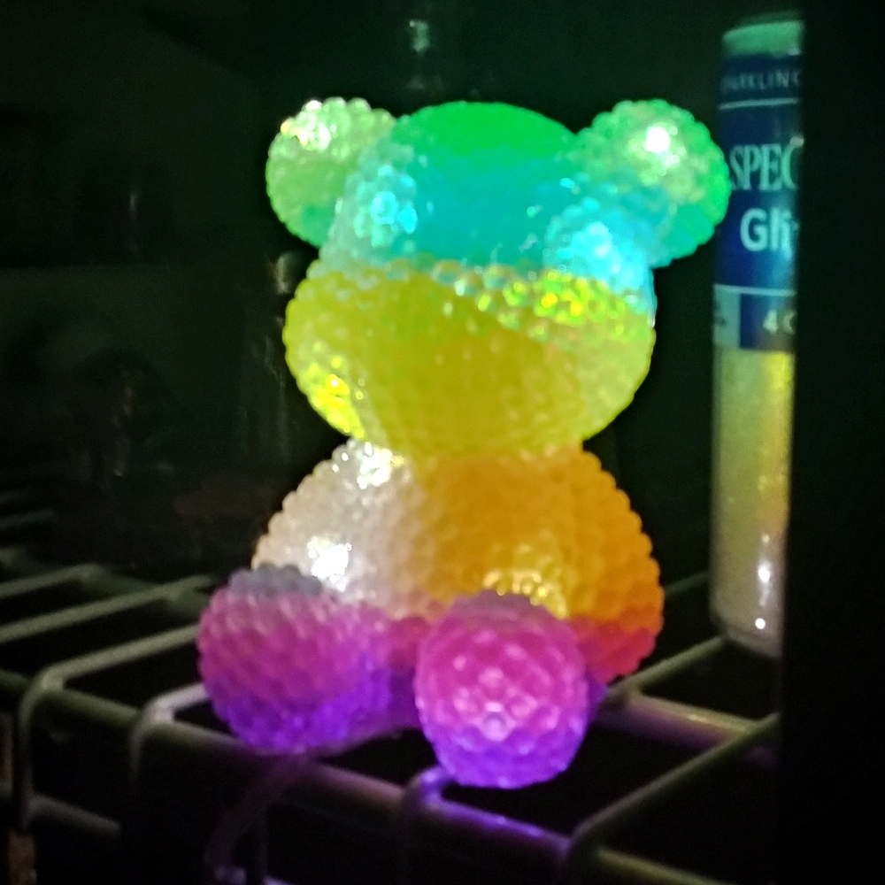 RESIN BEAR NIGHTLIGHT LAMP